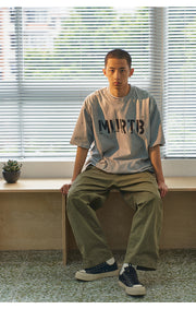 MU167 Mud wash Print Tee