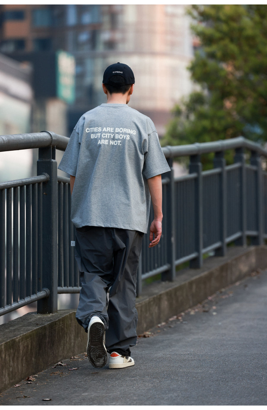Slogan Print Tee