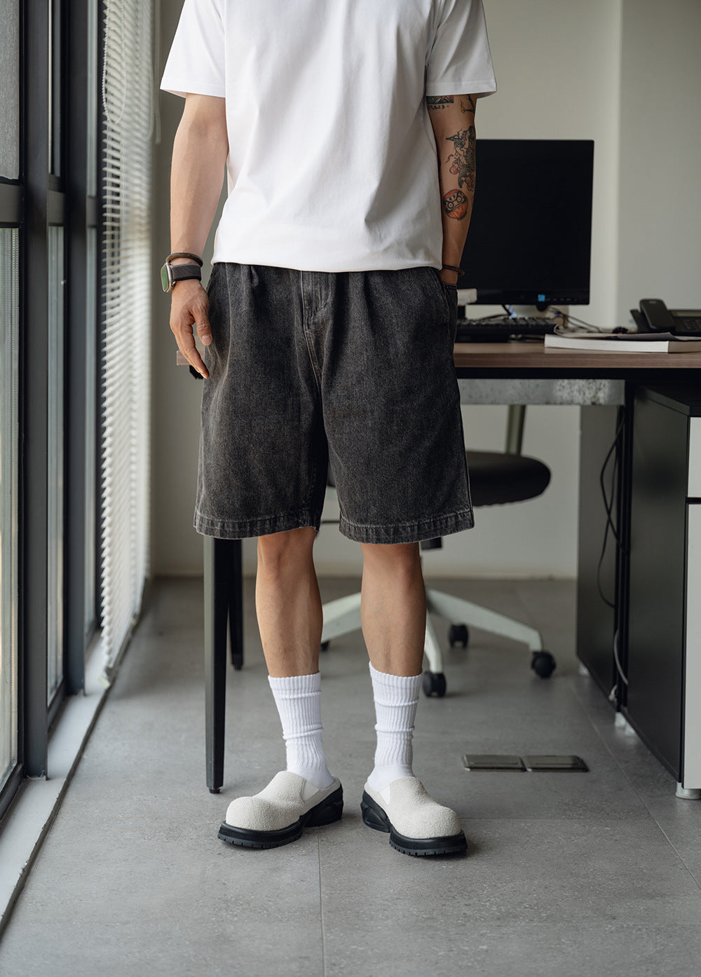 12oz Denim Chino Shorts