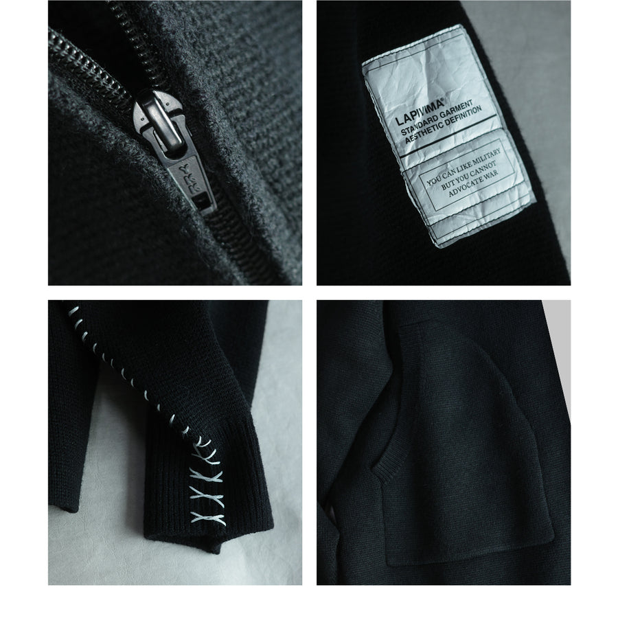 Wool Tyvec Tag Jacket