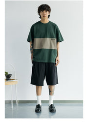 Panel Contrast Tee