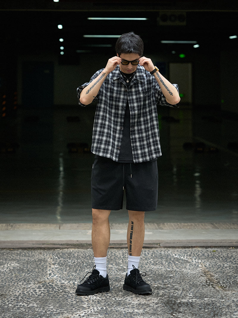 Seersucker Plaid Shirt