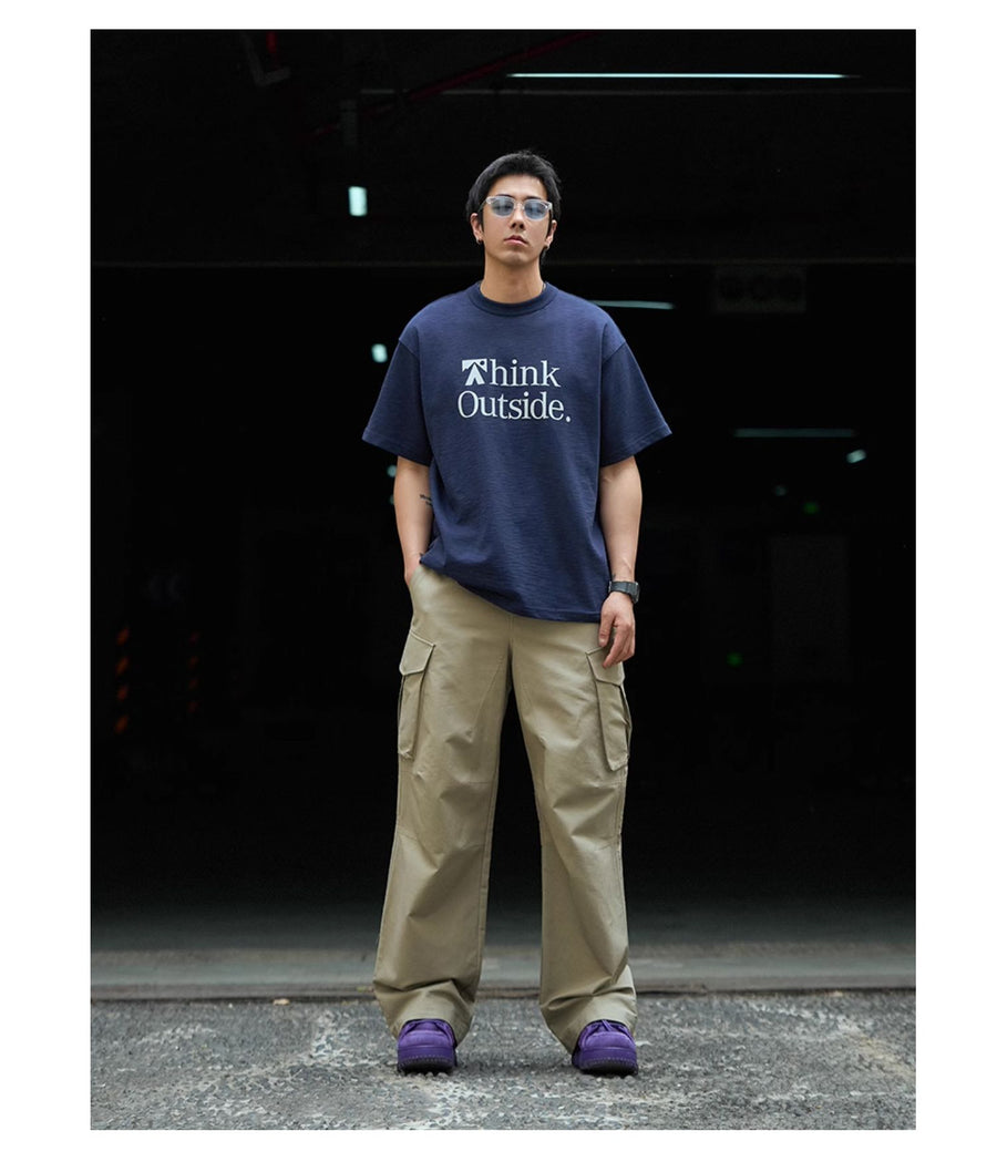 "Think Outside" Print Tee