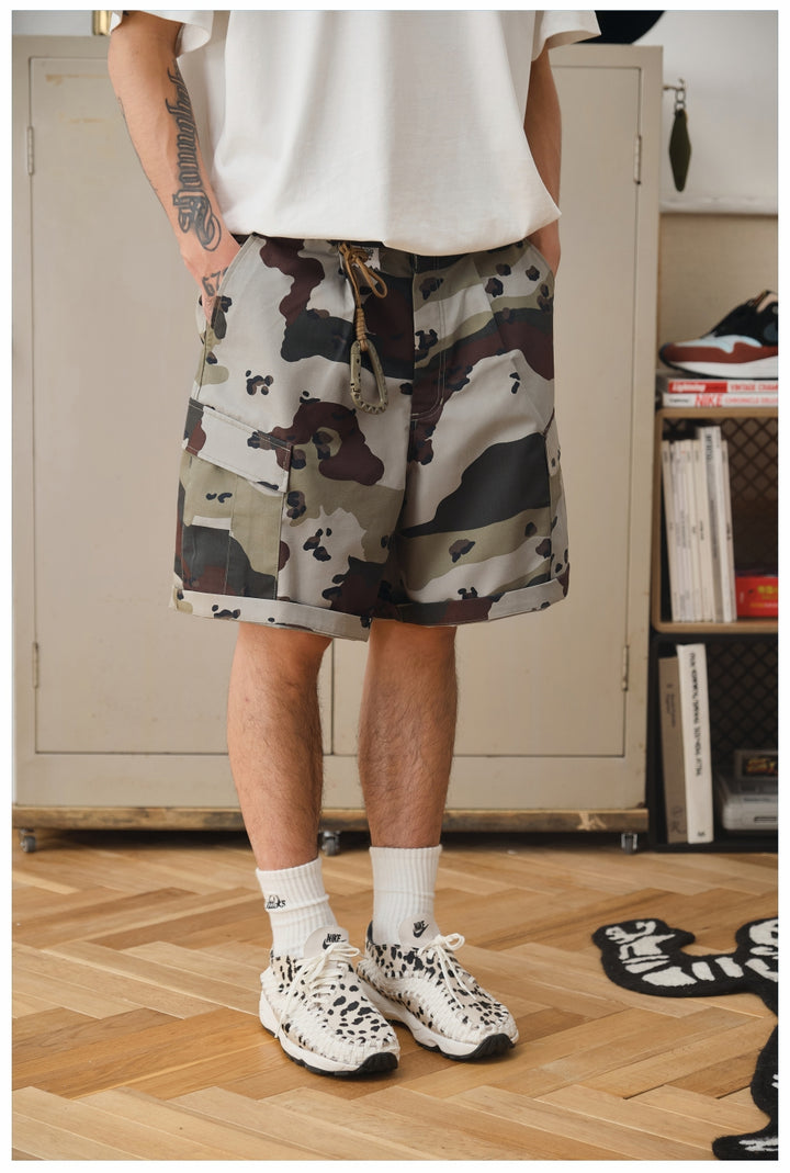 Camo Cargo Shorts