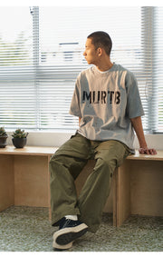 MU167 Mud wash Print Tee