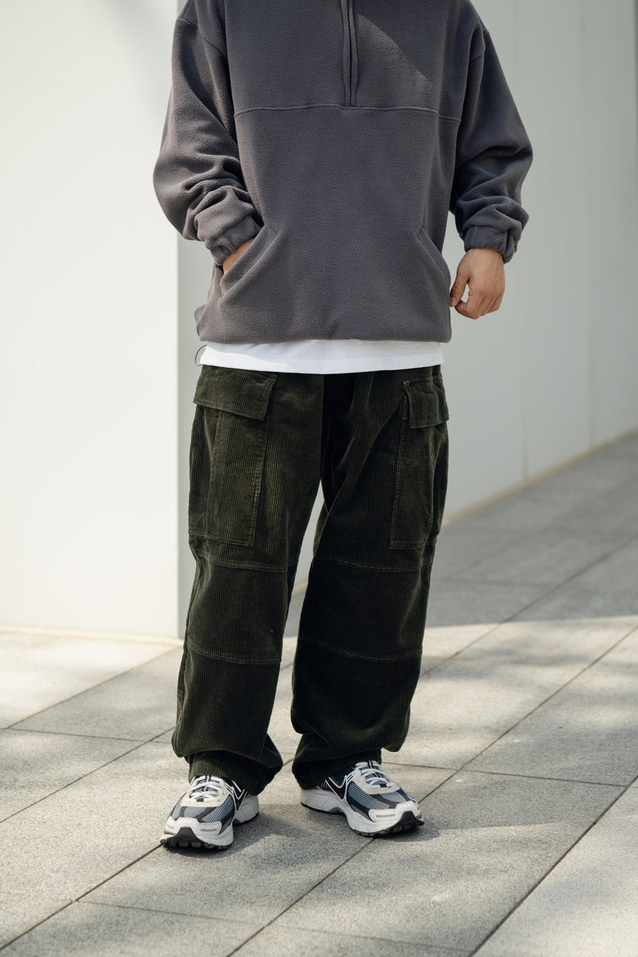 Corduroy Cargo Pants