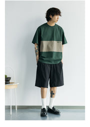 Panel Contrast Tee