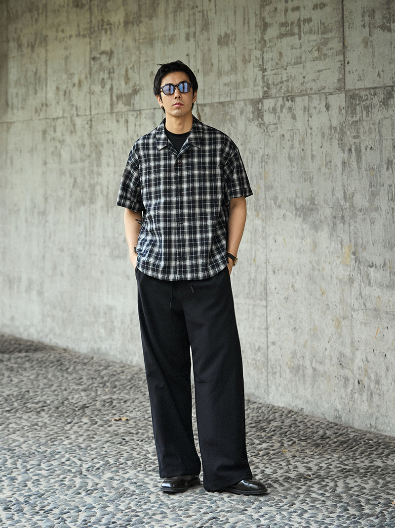Seersucker Plaid Shirt