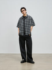 Seersucker Plaid Shirt