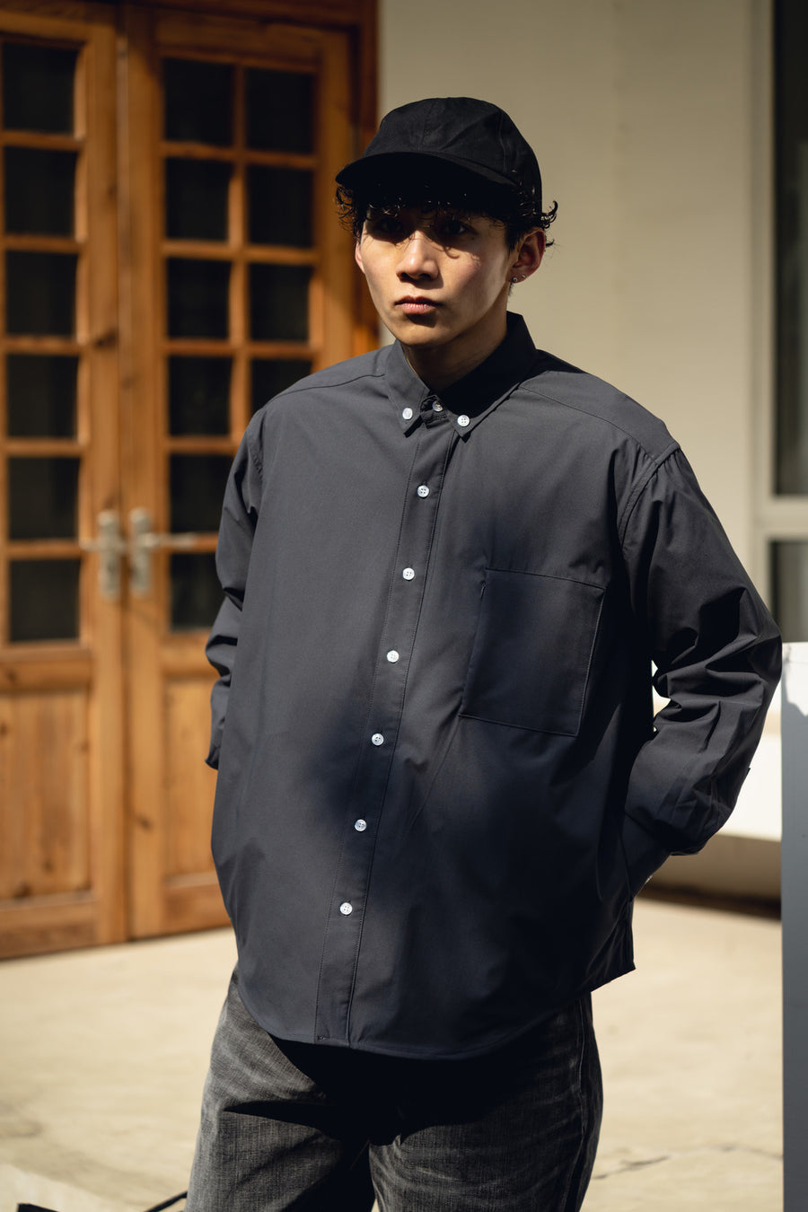 Teflon Oversized Shirt