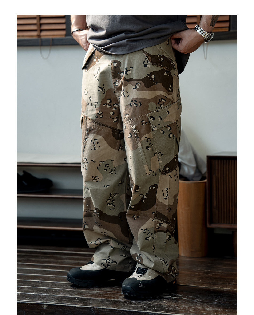 Camo Cargo Pants