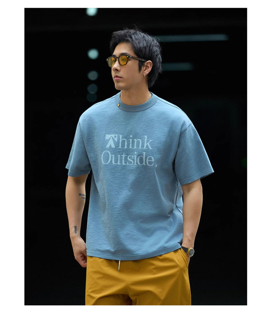 "Think Outside" Print Tee