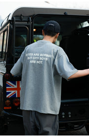 Slogan Print Tee