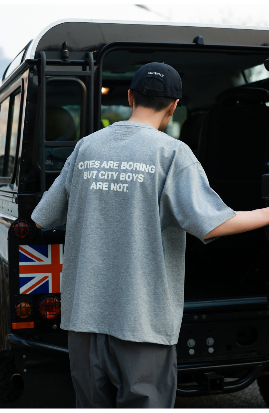 Slogan Print Tee