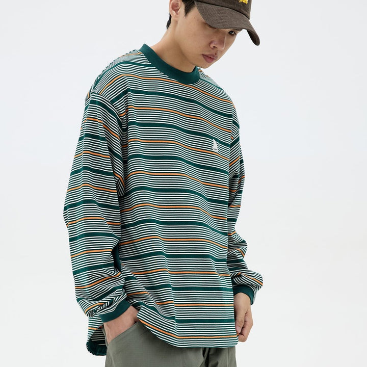 A-Cut Stripe Tee