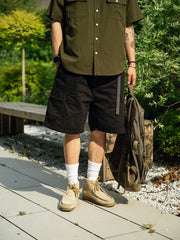 Washed M65 Cargo Shorts