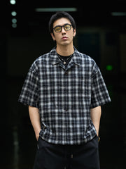 Seersucker Plaid Shirt