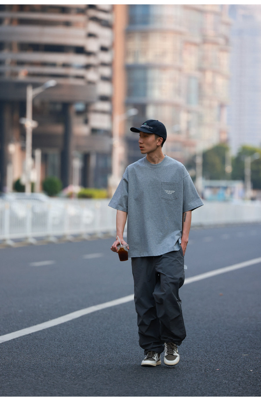 Slogan Print Tee