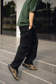 B-01 Washed Carpenter Pants