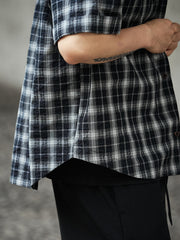 Seersucker Plaid Shirt
