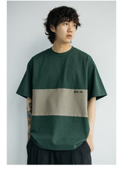 Panel Contrast Tee