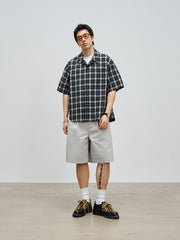 Seersucker Plaid Shirt