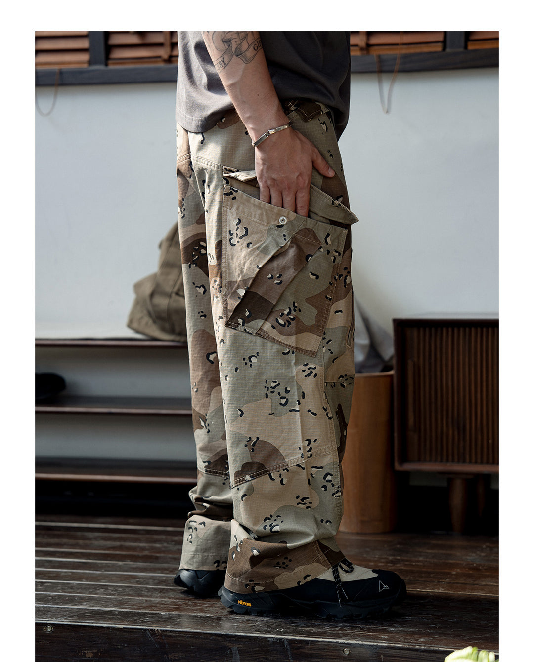 Camo Cargo Pants