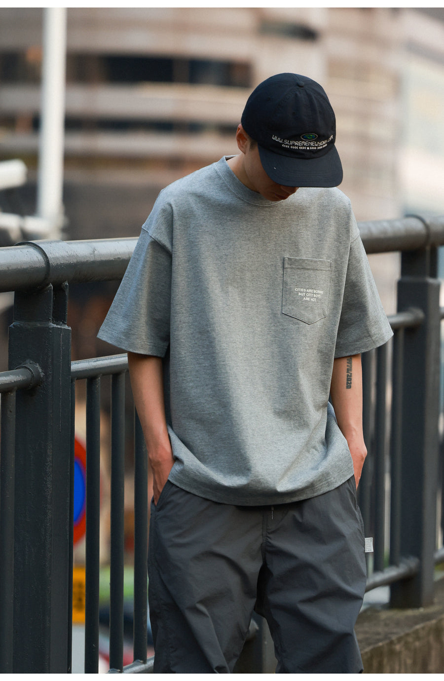 Slogan Print Tee