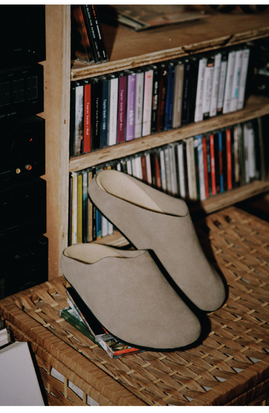 Suede Leather Mule