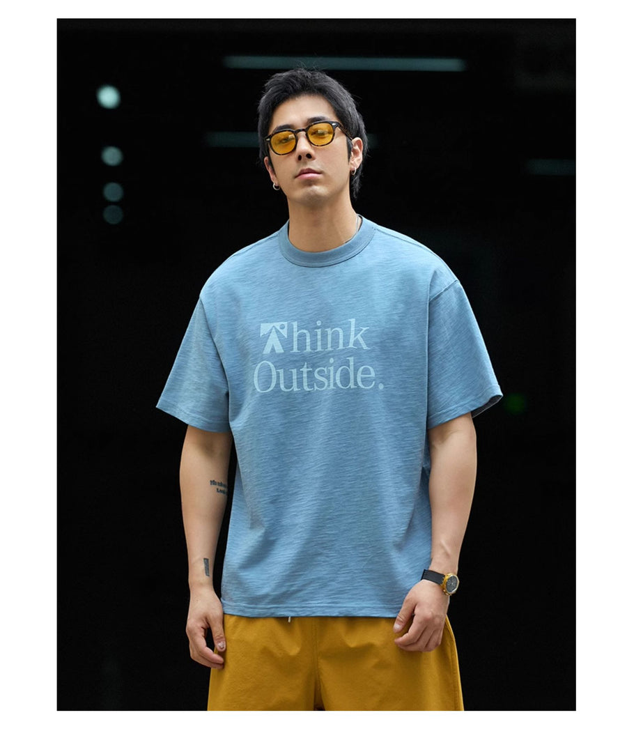 "Think Outside" Print Tee