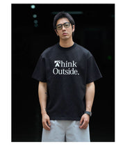 "Think Outside" Print Tee
