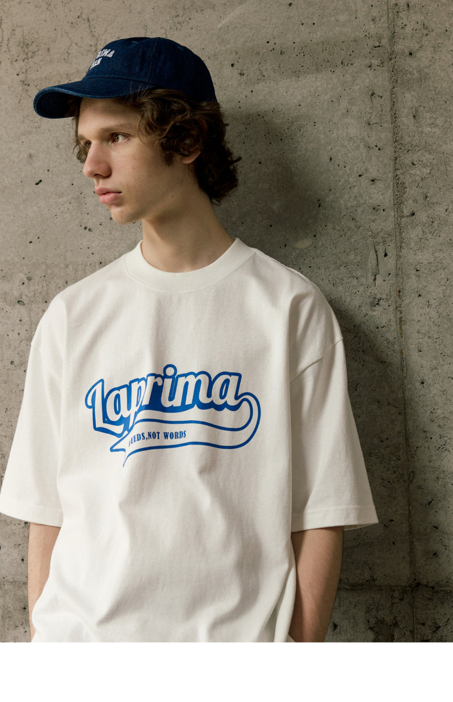 Varsity Logo Print Tee