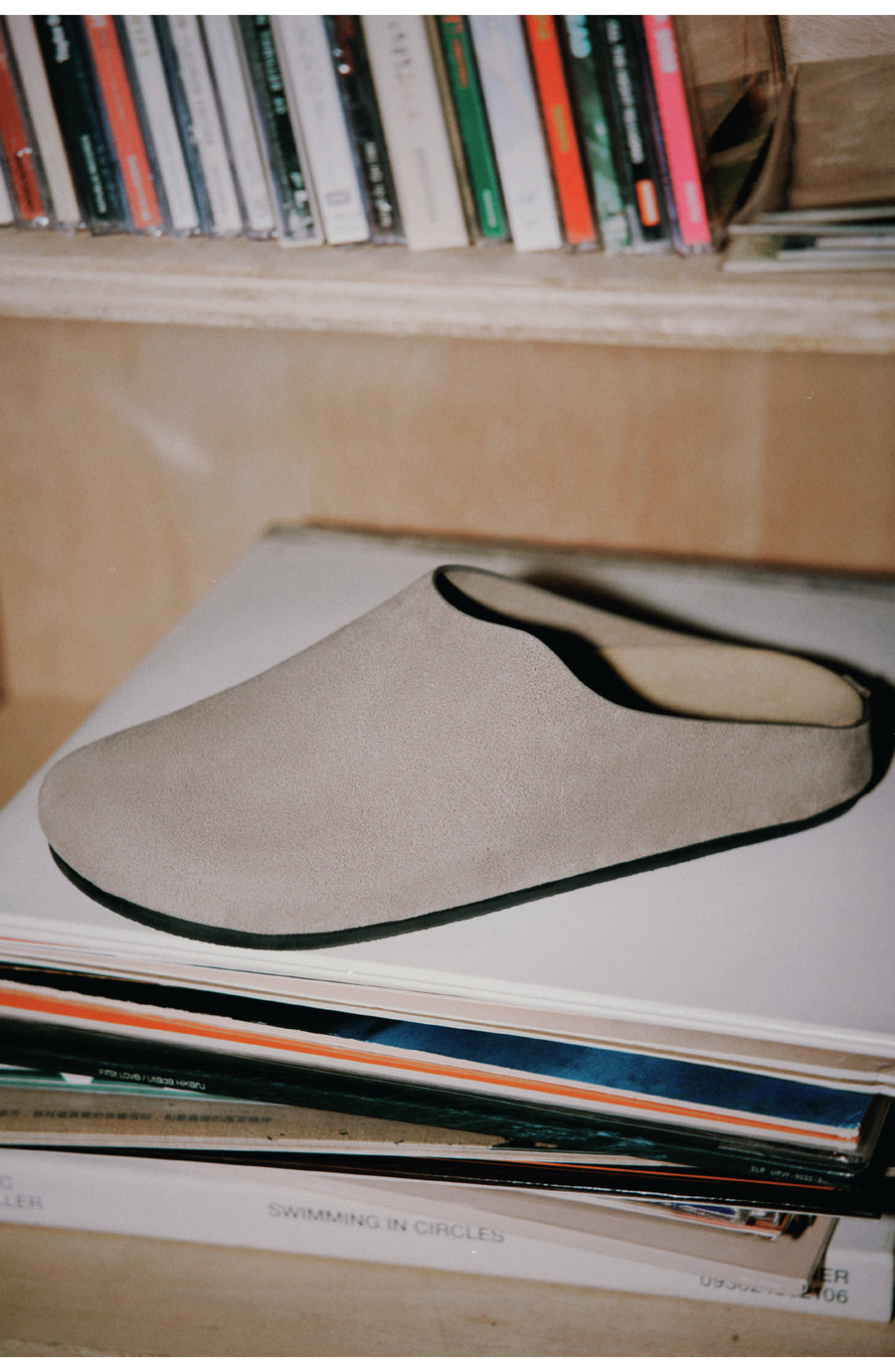Suede Leather Mule