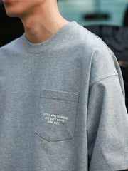 Slogan Print Tee