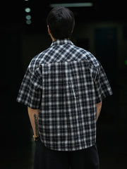 Seersucker Plaid Shirt
