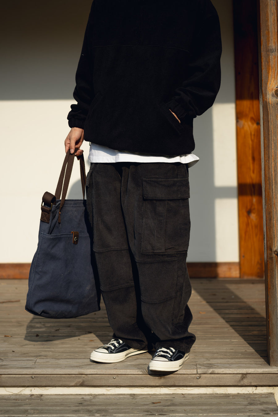 Corduroy Cargo Pants