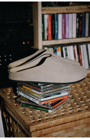Suede Leather Mule