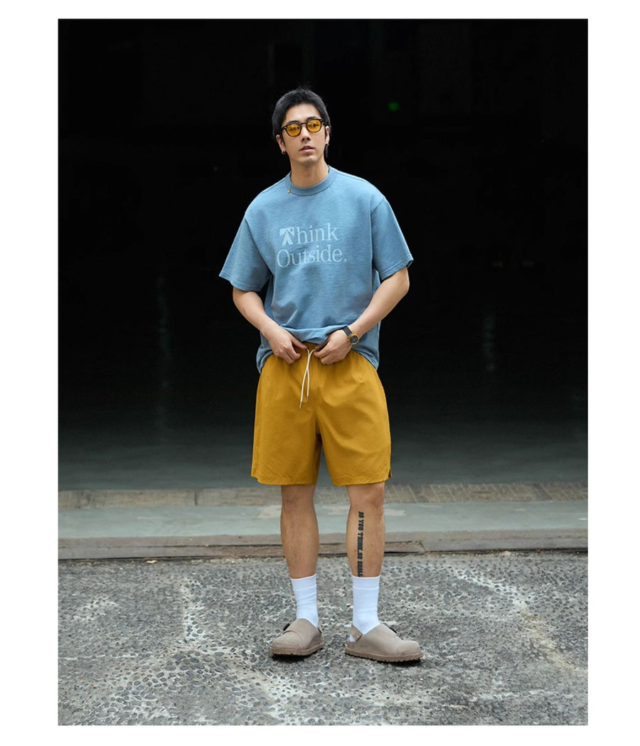 "Think Outside" Print Tee