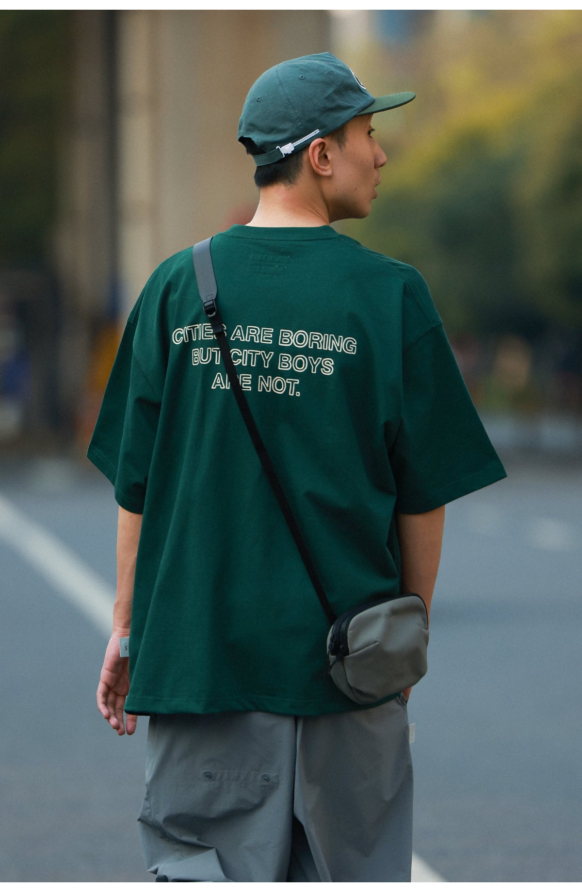 Slogan Print Tee