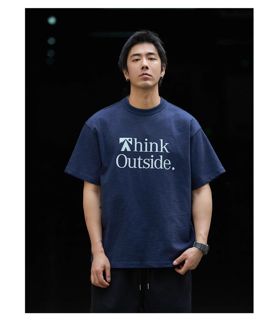 "Think Outside" Print Tee