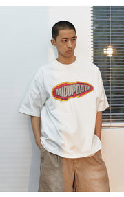 MU 169 Logo Emblem Print Tee