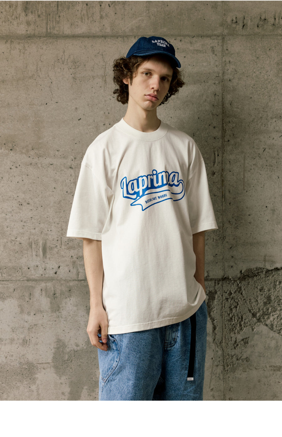 Varsity Logo Print Tee