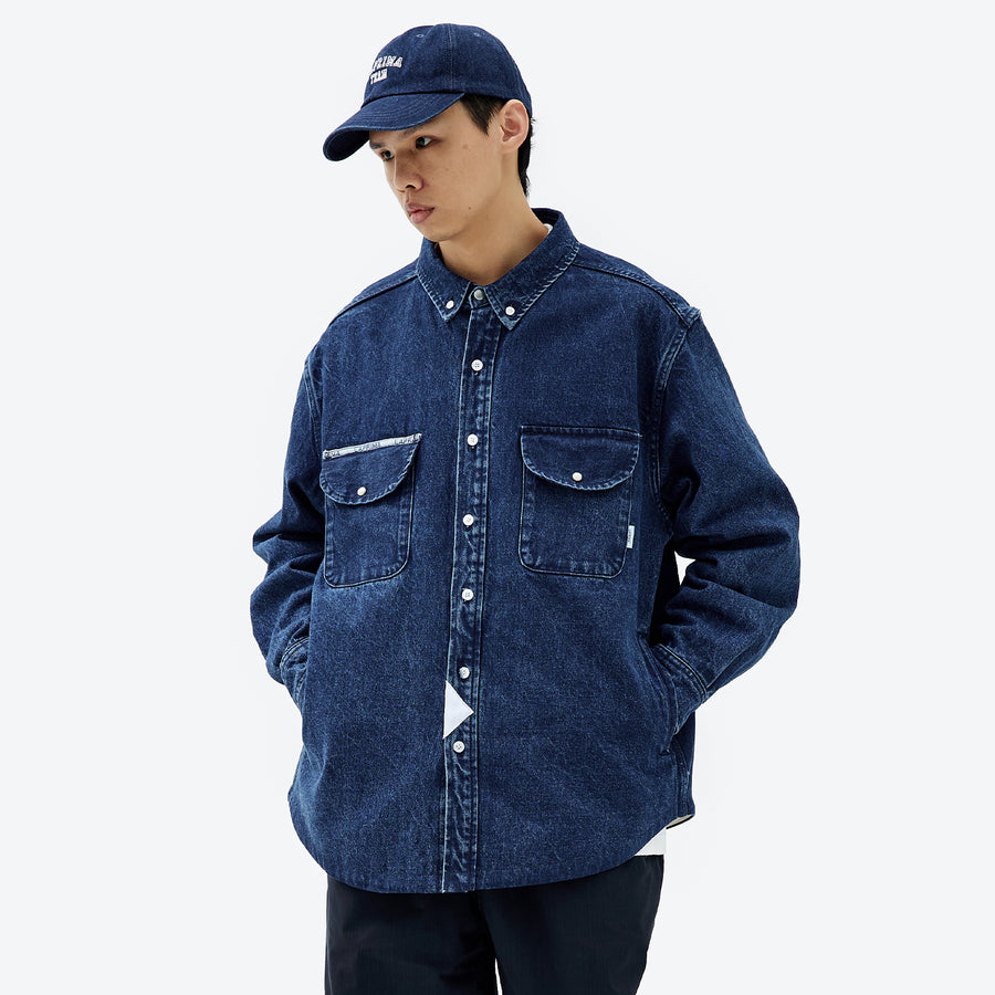 Multi Pocket Denim Shirt