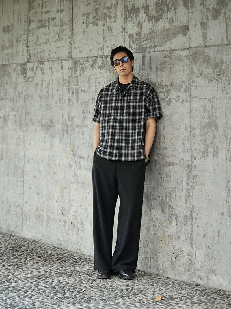 Seersucker Plaid Shirt