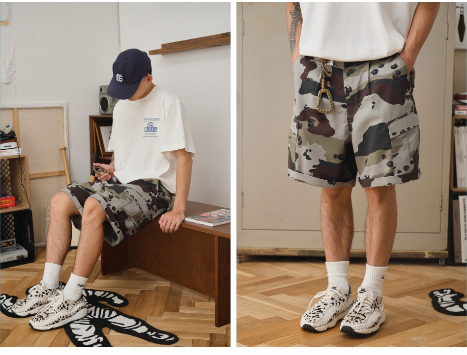 Camo Cargo Shorts