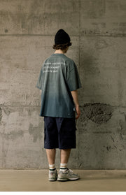 Peace Army Washed Distress Tee