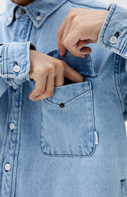 Multi Pocket Denim Shirt