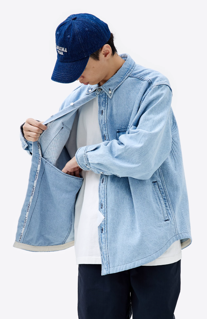 Multi Pocket Denim Shirt