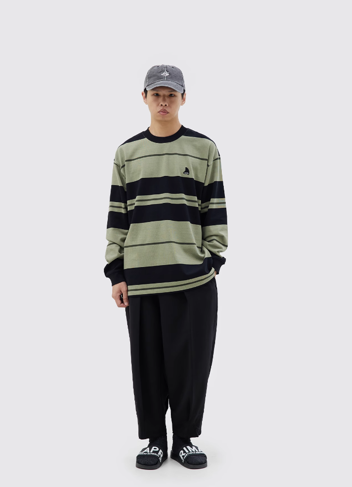 Stripe Crewneck