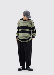 Stripe Crewneck